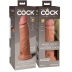 Фаллос King Cock 8" Silicone Dual Density